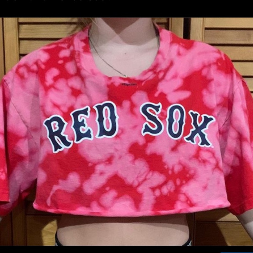 Red Sox cropped top